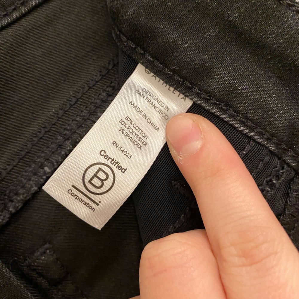Athleta High Rise Cropped Jeans - Picture 4 of 11